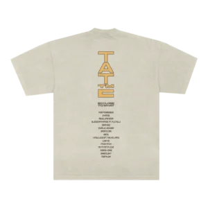 Tracklist Tee BackSide